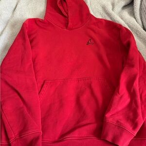 Jordan Red Hoodie with Iconic Logo men’s size XL